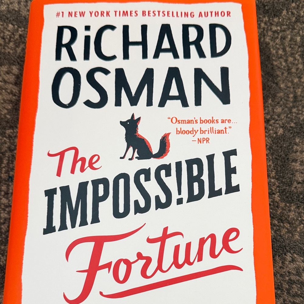Richard Osman 'The Impossible Fortune' Book
